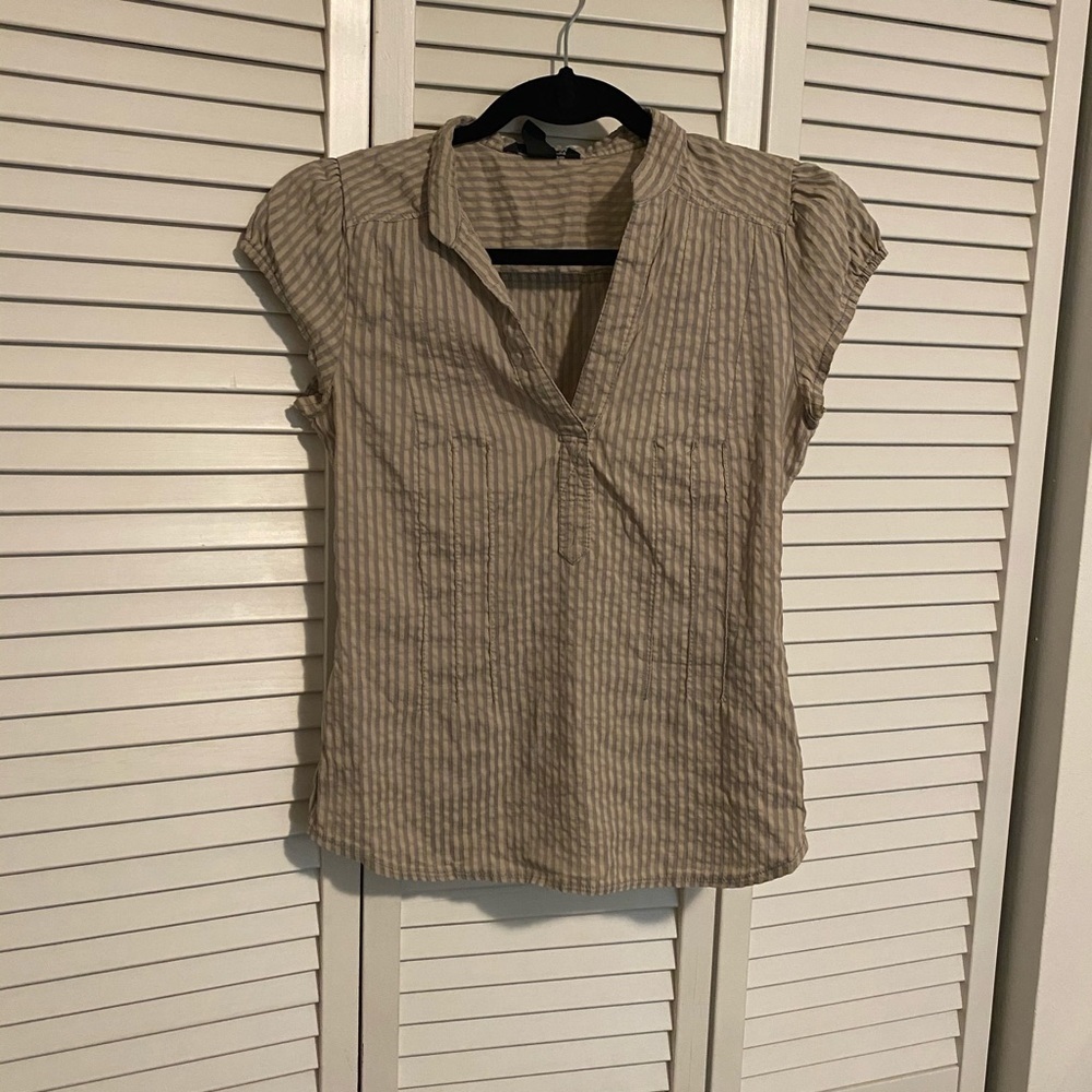 👘 H&M brown Blouse